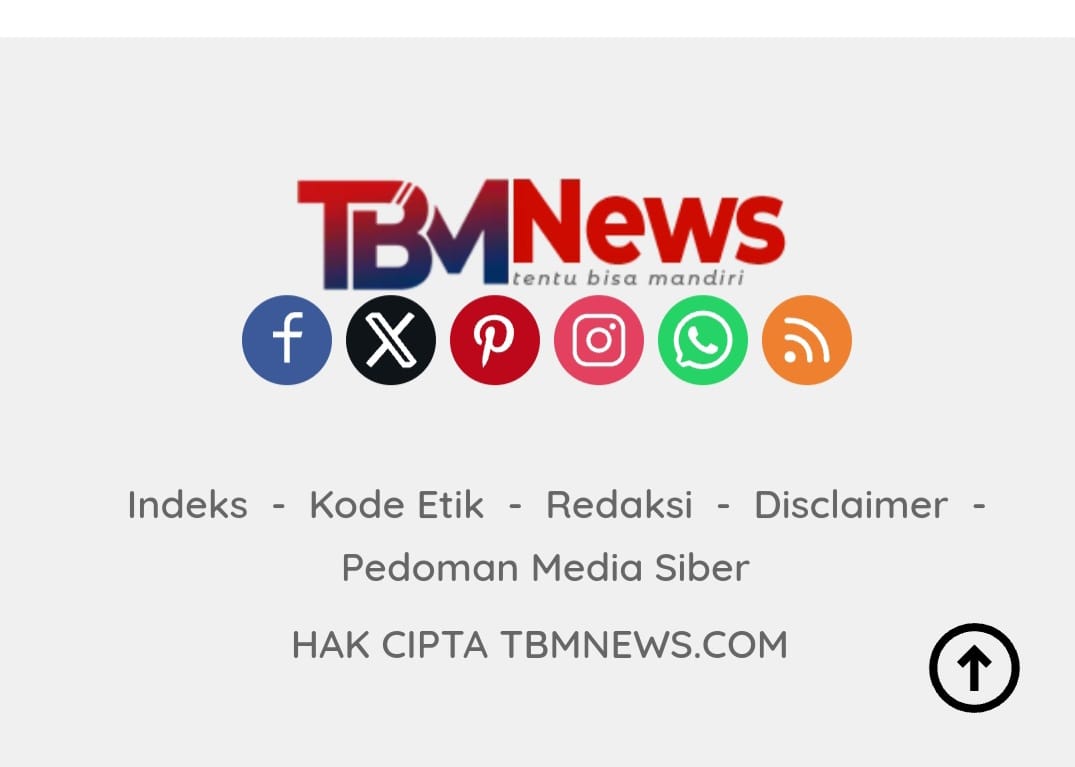 Logo sekaligus nama portal TBMNews.com. (tangkapan layar HP)