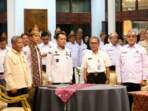 Pj Gubernur Sumsel Agus Fatoni menghadiri pelantikan dan pengukuhan pengurus Bapor Korpri Sumsel masa bakti 2024-2029