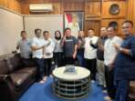 Ketua DPD Partai Nasdem OKU dan jajaran bersilaturahmi dengan Ketua DPW Partai Nasdem Sumsel H Herman Deru di Palembang
