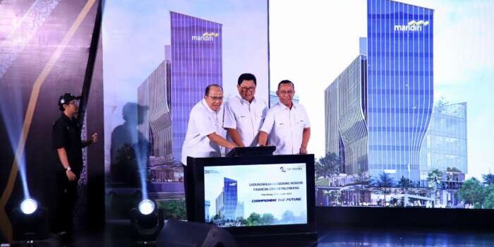 Groundbreaking Gedung Mandiri Financial Center Palembang , Jumat (27/12/2024)