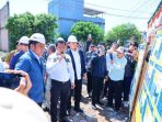 Gubernur Sumsel H. Herman Deru menghadiri Groundbreaking Perbaikan Jalan Cor Beton Batu Kuning - Kurup, Senin (1/12/2025). foto humas pemprov